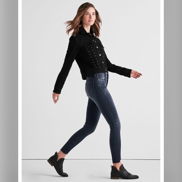 RELISTED Lucky Brand Y2K Suede Jacket - Picture 4 of 10